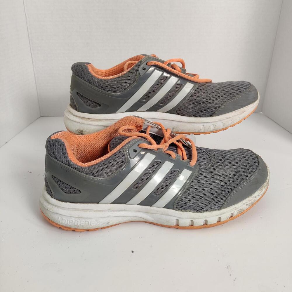 Adidas Galaxy 6 Grey & Orange Size US 9 Athletic Streetwear
